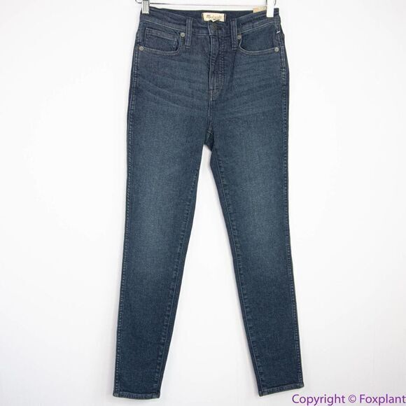 NEW Madewell 10" High-Rise Skinny Jeans in Bensley Wash, 26 - Picture 3 of 15